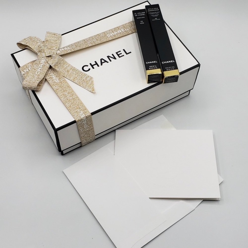 Chanel Eye Makeup Gift Box Card